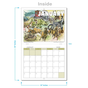 Milwaukee 2025 Watercolor Calendar by James Steeno