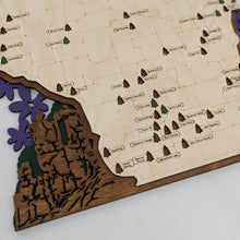 Load image into Gallery viewer, Makery Maven Co. Wisconsin State Park Map
