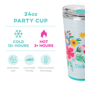Swig Island Bloom Party Cup (24oz)