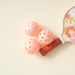 The Darling Effect Pickleballs Set of 3 - Pink