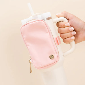 The Darling Effect Tumbler Fanny Pack - Dusty Blush