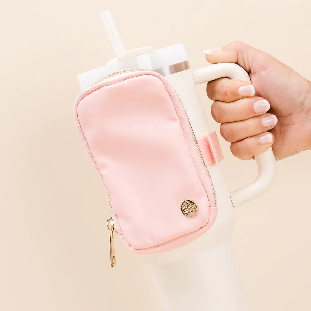 The Darling Effect Tumbler Fanny Pack - Dusty Blush