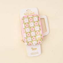 Load image into Gallery viewer, The Darling Effect Tumbler Fanny Pack - Flower Check
