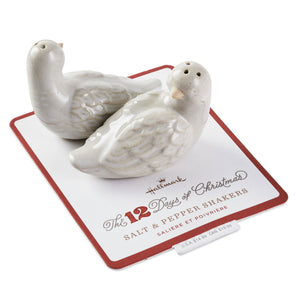 Hallmark Turtle Dove Salt and Pepper Shakers, Set of 2