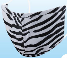 Load image into Gallery viewer, KIDS Reusable Two-Layer Face Mask - Zebra
