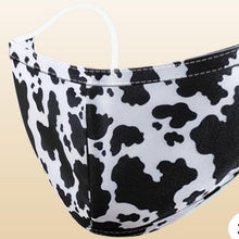 Load image into Gallery viewer, KIDS Reusable Two-Layer Face Mask - Cow
