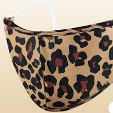 Load image into Gallery viewer, KIDS Reusable Two-Layer Face Mask - Leopard
