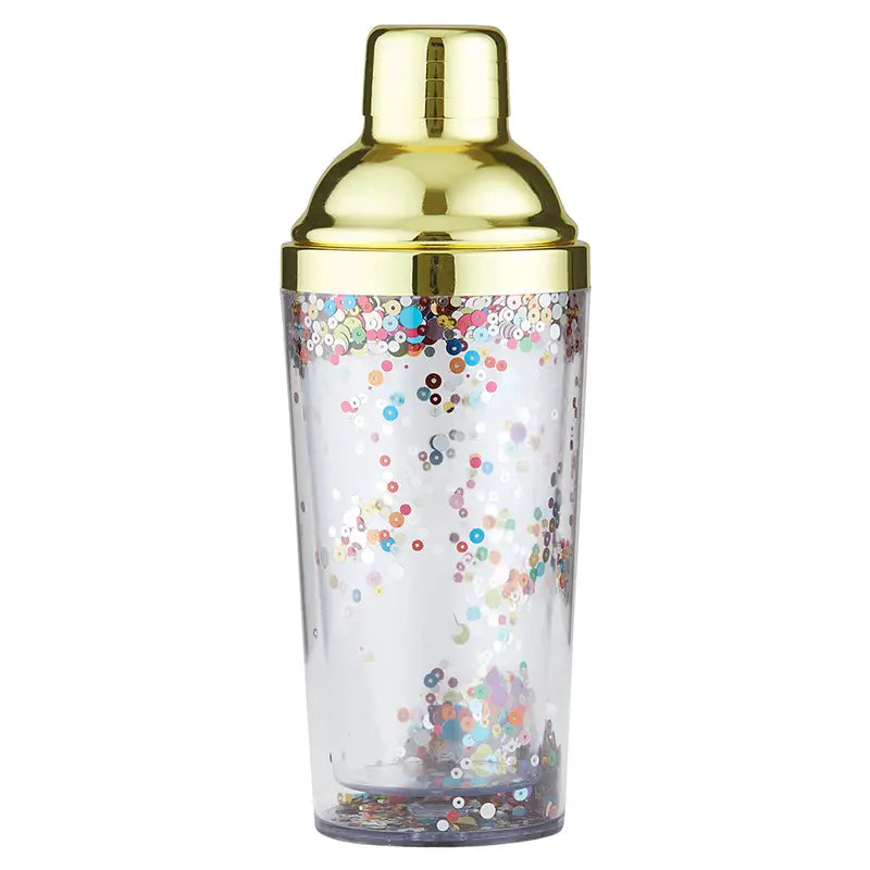 Santa Barbara Cocktail Shaker - Gold Confetti