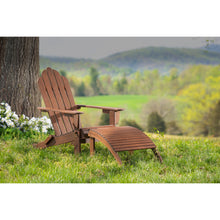 Load image into Gallery viewer, Plow and Hearth Foldable Chair with Footrest
