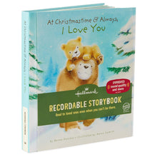 Load image into Gallery viewer, Hallmark At Christmastime and Always, I Love You Recordable Storybook
