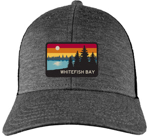 Whitefish Bay Trucker Hat - Charcoal Grey