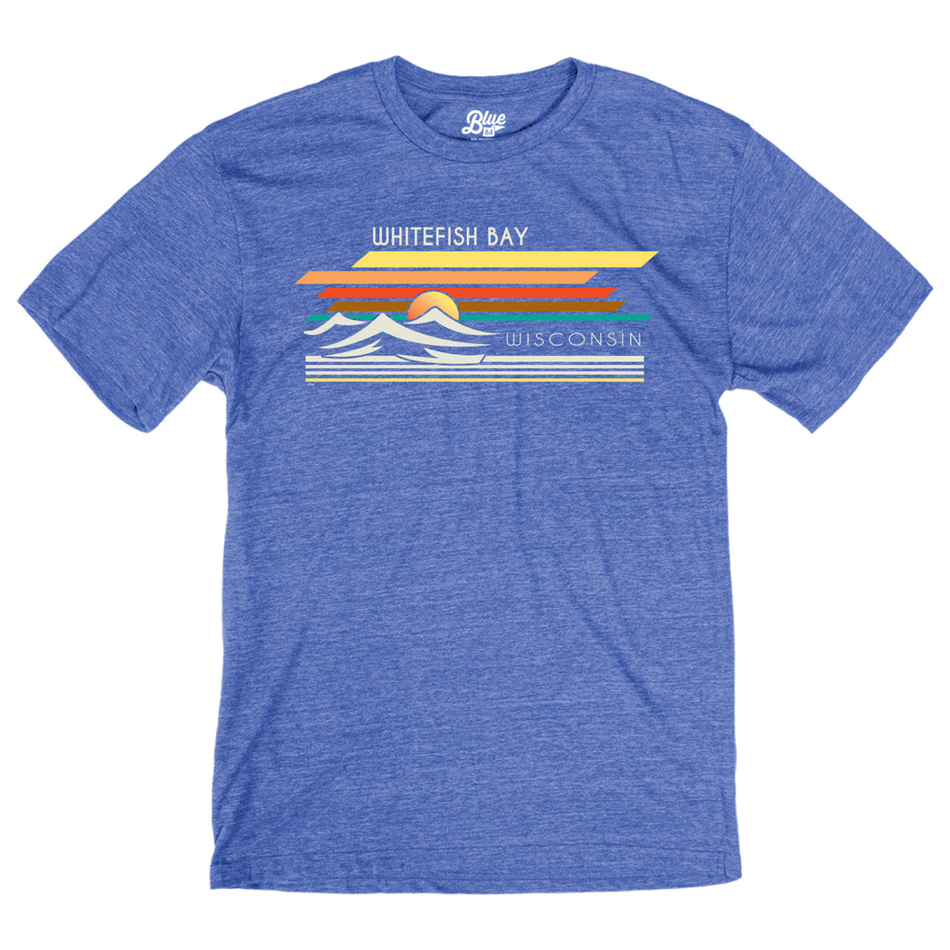 Whitefish Bay T-Shirt - Royal Blue