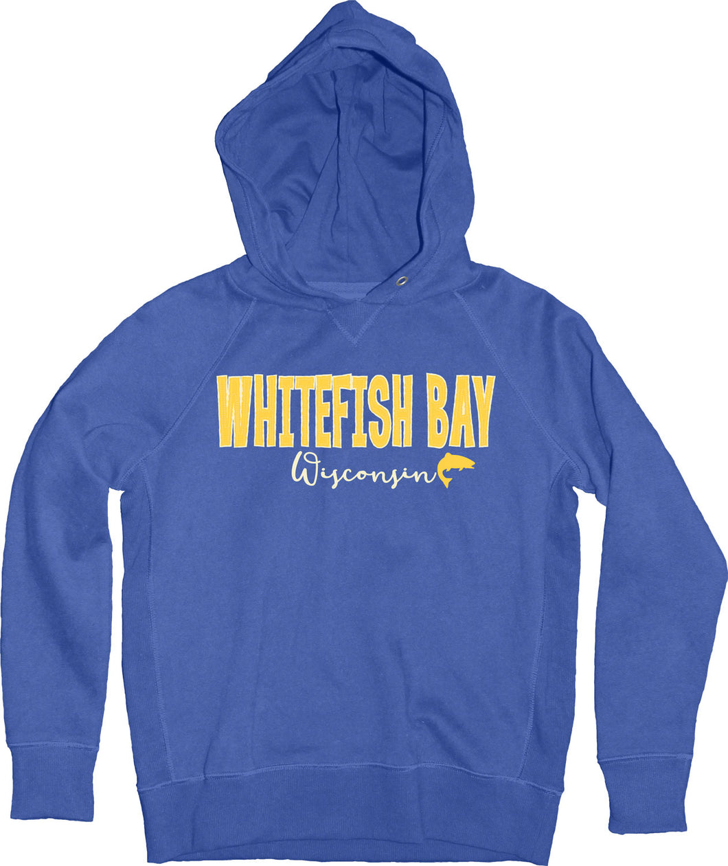 Whitefish Bay Kids Hoodie - Blue
