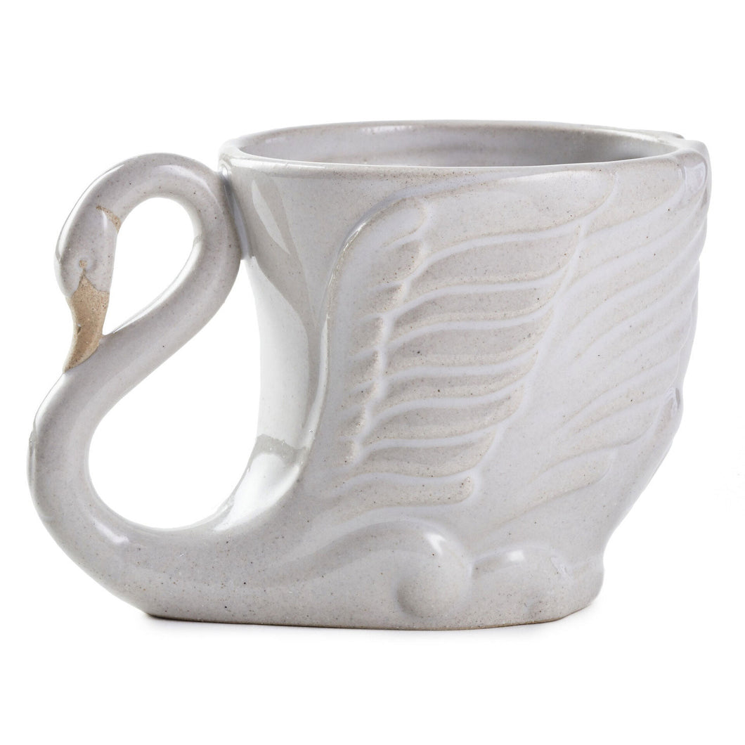 Hallmark Swan Sculpted Ceramic Mug, 16 oz.