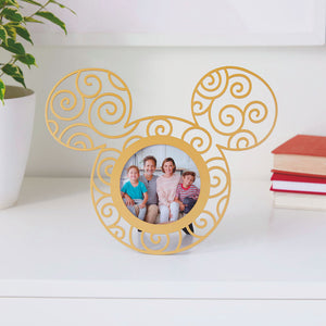 Hallmark Disney Mickey Mouse Ears Metal Picture Frame, 4x4