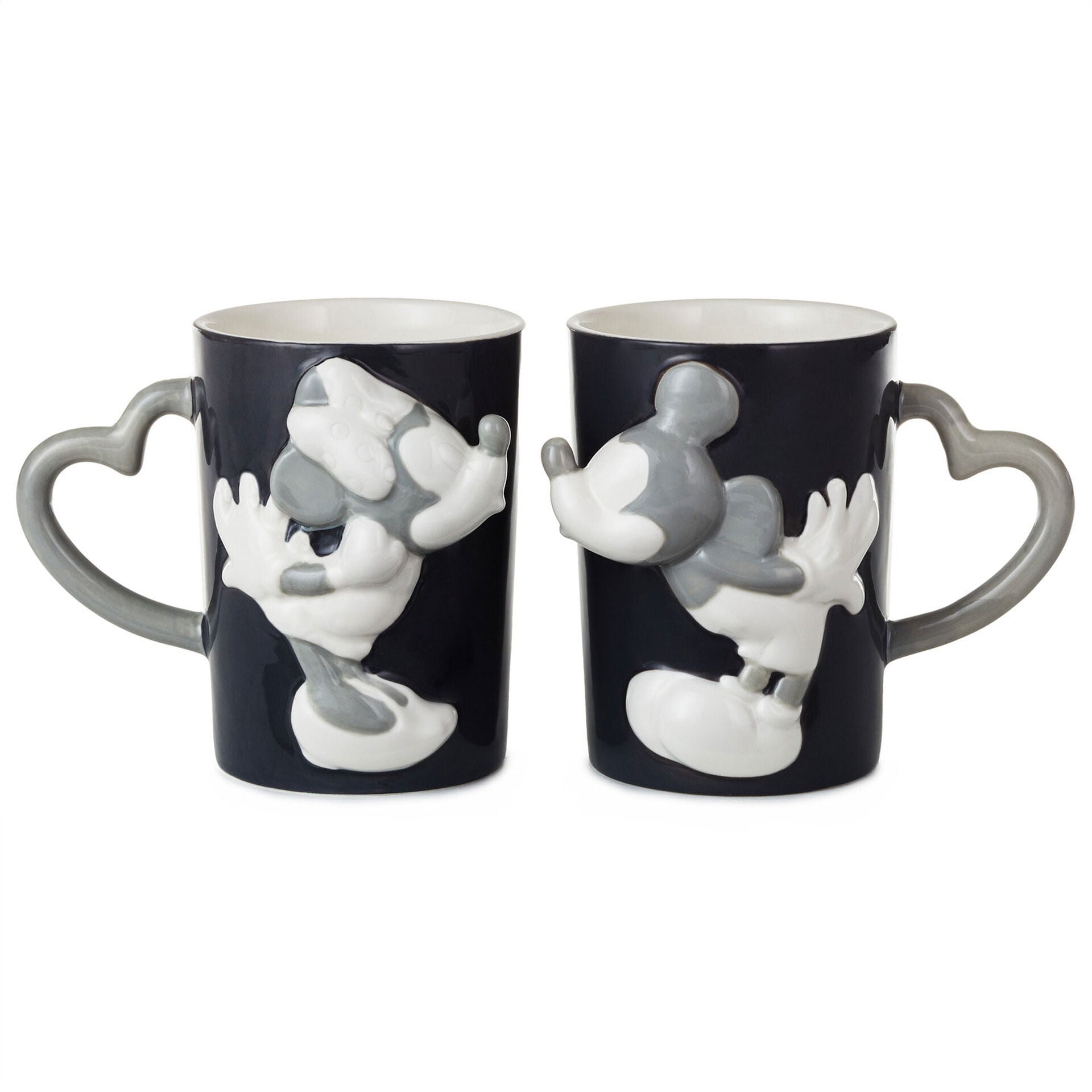 Disney Christmas Mickey Mouse Snowman Canister & Topper Mug store SET