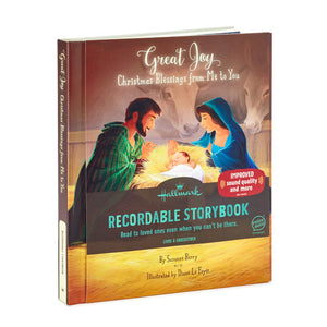 Hallmark Great Joy: A Book of Christmas Blessings Recordable Storybook