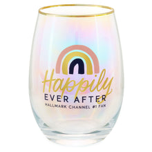 Load image into Gallery viewer, Hallmark Channel Happily Ever After Stemless Wine Glass, 16 oz.
