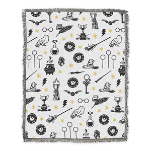 Hallmark Harry Potter™ Wizarding World™ Icons Knit Throw Blanket, 50x68