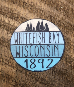 Whitefish Bay Wisconsin Decal
