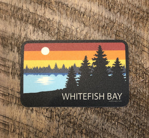 Sunset Whitefish Bay Decal