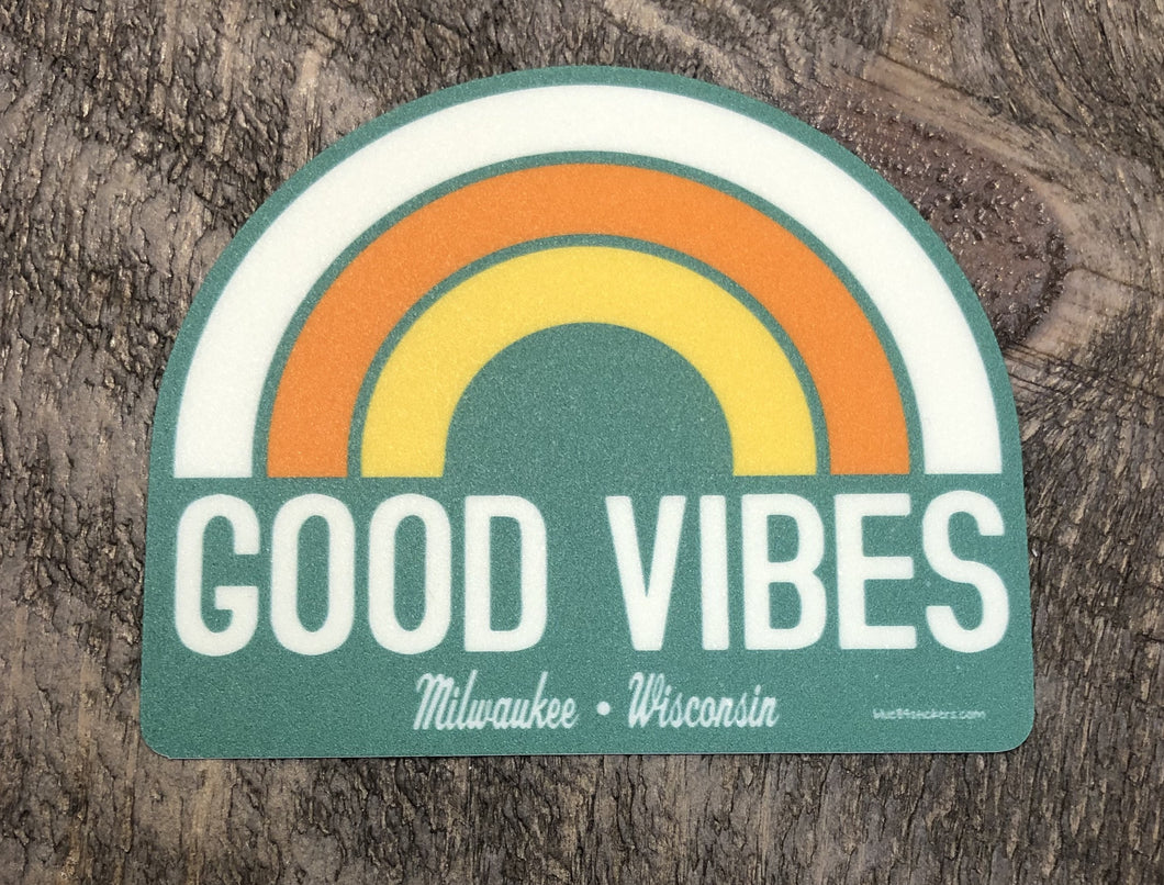 Good Vibes Milwaukee, WI Decal