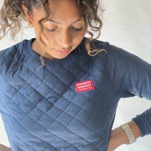 The Quilted Women's Crew