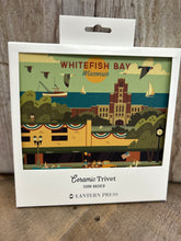 Load image into Gallery viewer, Whitefish Bay Ceramic Trivet
