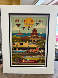 Whitefish Bay 11x14 print with matte