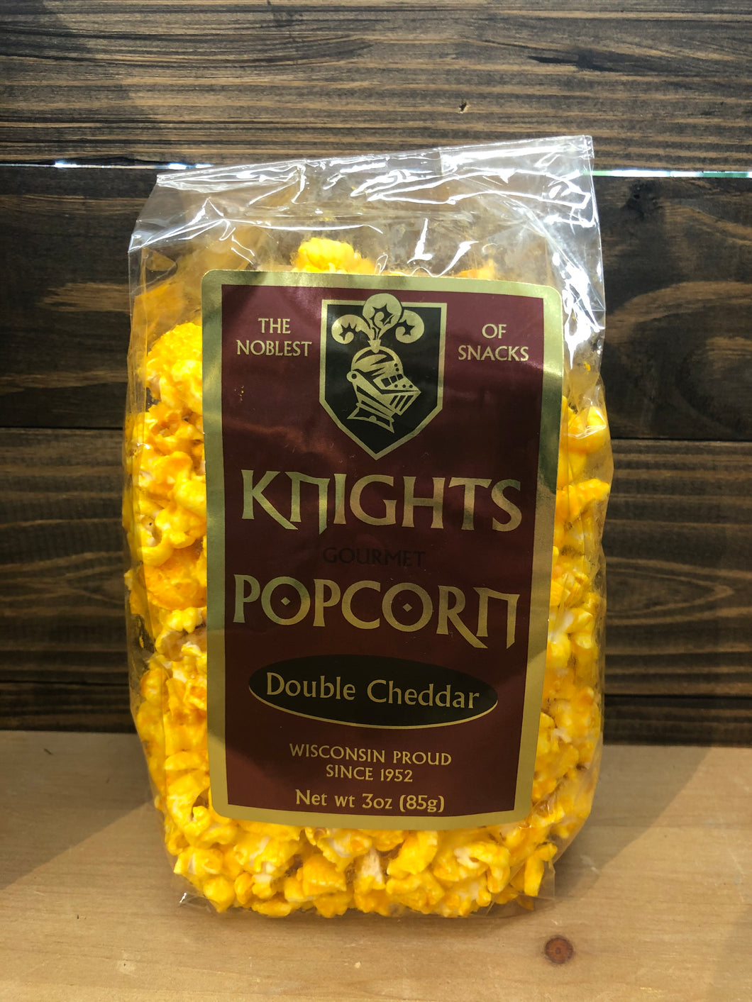 Knight's Popcorn Double Cheddar 3 oz