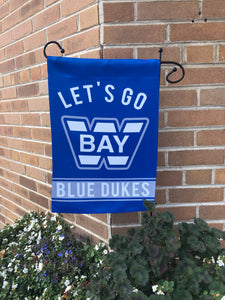 Whitefish Bay "Let's Go Blue Dukes" Garden Flag
