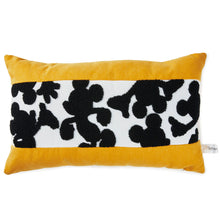 Load image into Gallery viewer, Hallmark Disney Mickey Mouse Silhouettes Lumbar Throw Pillow, 18x9
