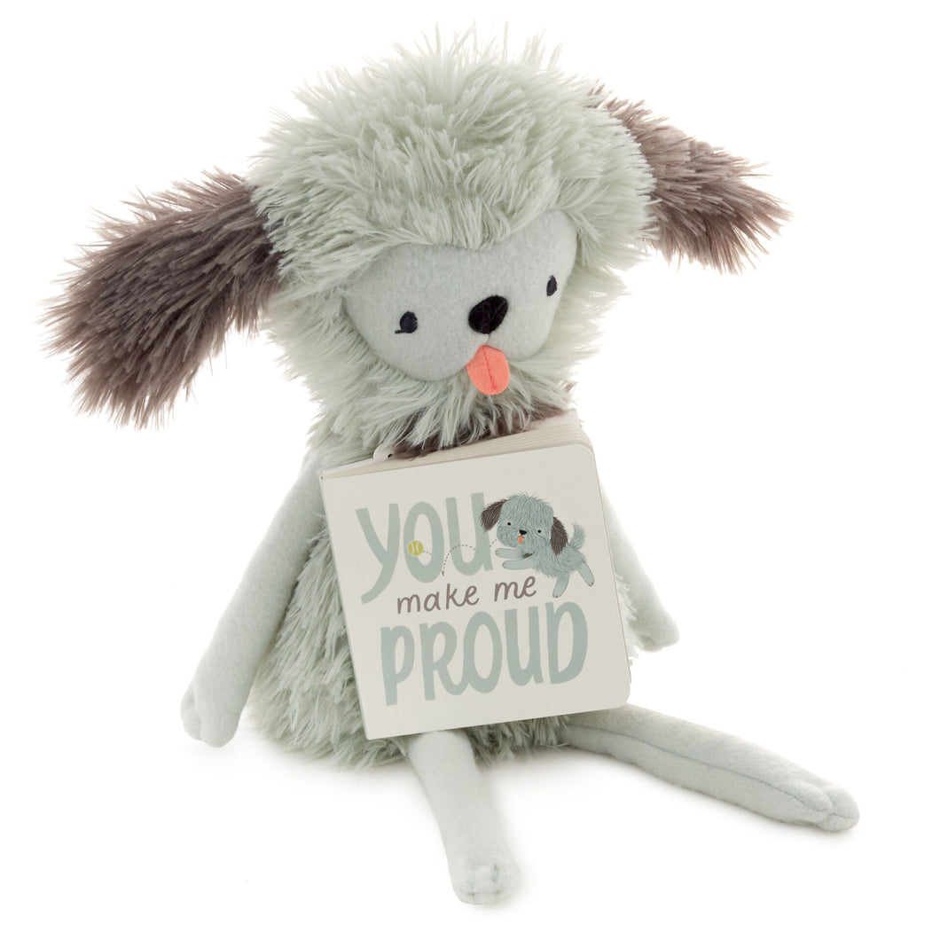 Hallmark MopTops Highland Sheep Stuffed Animal With You Are Kind Board Book