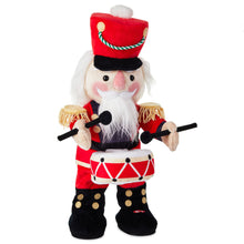 Load image into Gallery viewer, Hallmark Joke-Crackin&#39; Nutty Nutcracker Stuffed Animal With Sound and Motion, 15.75&quot;
