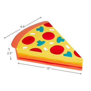 Hallmark Pizza Slice Fun-Zip Gift Box