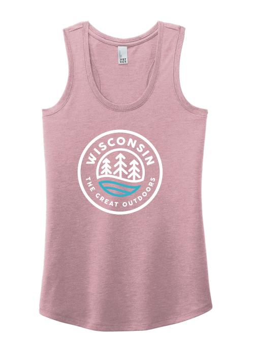 Wisconsin Great Outdoors Tank Heather Lavender