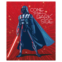Load image into Gallery viewer, Hallmark Star Wars™ Darth Vader™ Dark Side Blanket
