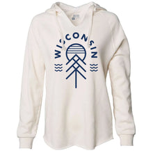 Load image into Gallery viewer, The Wisconsin Native Women&#39;s Hoodie - Bone
