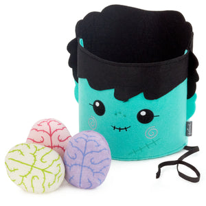 Hallmark Wearable Monster Brain Bean Bag Toss Game, Set of 4