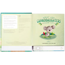Load image into Gallery viewer, Hallmark What Granddaughters are Made of? Recordable Storybook
