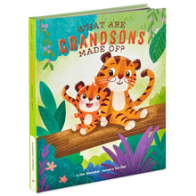 Load image into Gallery viewer, Hallmark What Grandsons are Made of? Recordable Storybook
