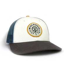 Load image into Gallery viewer, The Wisconsin Native Good Vibe Mesh Trucker Hat
