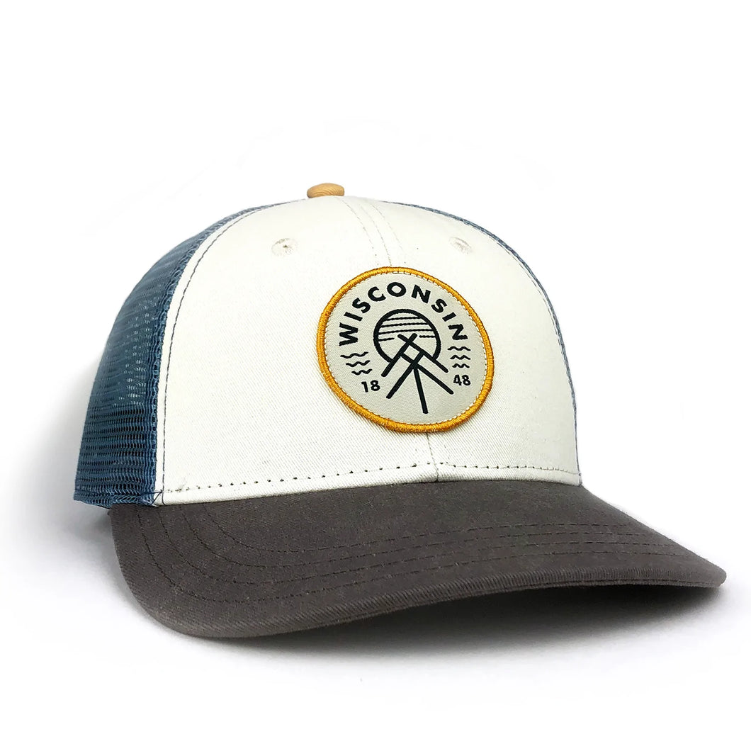 The Wisconsin Native Good Vibe Mesh Trucker Hat