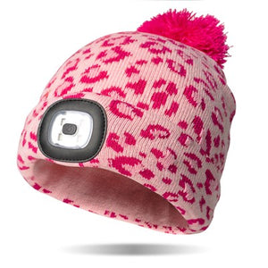 Night Scope Rechargeable LED Pom Hat - Kids Hide & Seek Collection