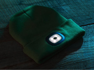 Night Scout hat with rechargeable LED light - solids